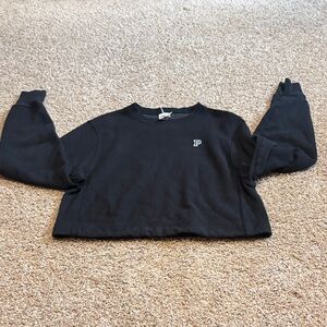 PINK Victoria's Secret Black Pullover Sweatshirt